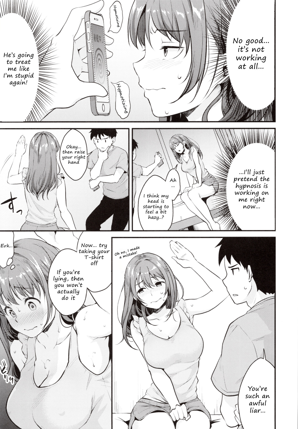 Hentai Manga Comic-Onee-chan's Hypno App-Read-5